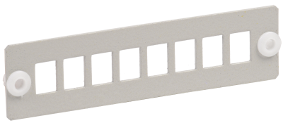 IEK ITK Панель для 8-ми оптических адаптеров (SC или LC-Duplex в 19" кросс) FOBX-P8-SC