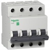 Автоматический выключатель Schneider Electric EASY 9 4П 10А С 4,5кА 400В EZ9F34410