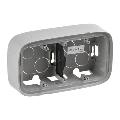Legrand Valena ALLURE Алюминий Коробка для накладного монтажа 2-ая 755572 