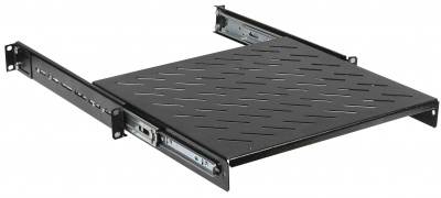 IEK ITK 19" выдвижная полка глубиной 800 мм, черная SS05-800PI 