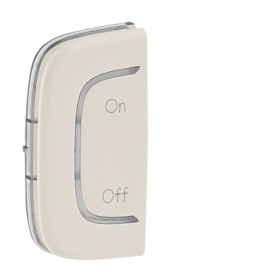 Legrand Valena ALLURE Слоновая кость MyHome Накладка мех. BUS/SCS.С сим-м "On-Off".1 модуль.Уст. слева 755559 