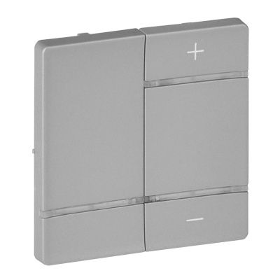 Legrand Valena LIFE Алюминий MyHome Play Zigbee.Накладка для радиоуправ устройства светорегуляторов 754753 