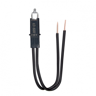 Legrand Лампа для индикаторов или механизмов с этикеткой - 230 В - неоновая оранжевая 