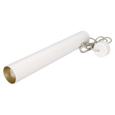 Arlight Светильник SP-POLO-HANG-LONG450-R65-8W Warm3000 (WH-GD, 40 deg) (IP20 Металл, 3 года) 