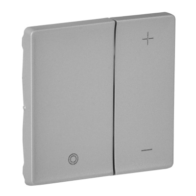 Legrand Valena LIFE Алюминий Накладка светорегулятора кнопочного 754892 