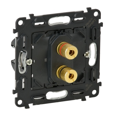 Legrand Valena Мех IN'MATIC Аудиорозетка 1-ая "банан" 753076 