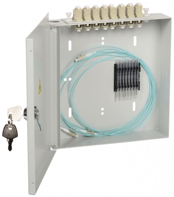 IEK ITK кросс наст. укомплектованный: LC (duplex) 8шт; (OM3) FOBX8-N-8LCUD03 