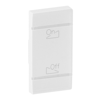 Legrand Valena LIFE Белый MyHome Накладка мех. BUS/SCS.С сим-м "Осв.-звук".1 модуль.Установка справа 755595 