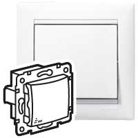 Legrand Valena Бел Выключатель перекрёстный 1-клавишный IP44 