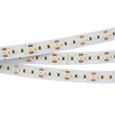 Arlight Светодиодная лента MICROLED-5000HP 24V Warm2700 10mm (2216, 300 LED/m, LUX) (21.6 Вт/м, IP20) 