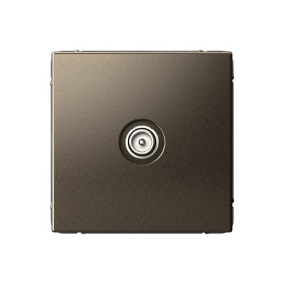 SE ArtGallery Мокко TV Розетка проходная 4DB, механизм GAL000692 