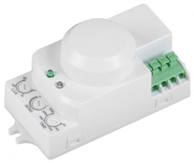 IEK Датчик движения ДД-МВ 201 белый, 1200Вт, 360 гр.,8М,IP20, LDD11-201MB-1200-001 