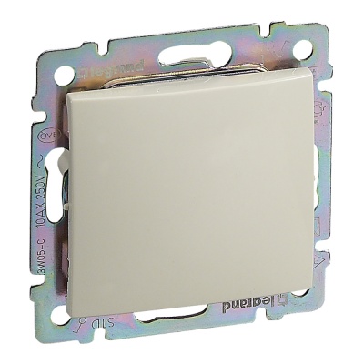 Legrand DIY Valena Крем Выключатель 1-клавишный 