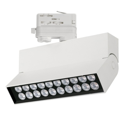Arlight Светильник LGD-LOFT-TRACK-4TR-S170-10W Warm3000 (WH, 24 deg, DALI) (IP20 Металл, 3 года) 