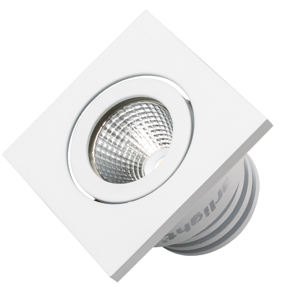 Arlight Светодиодный светильник LTM-S50x50WH 5W Warm White 25deg (IP40 Металл, 3 года)
