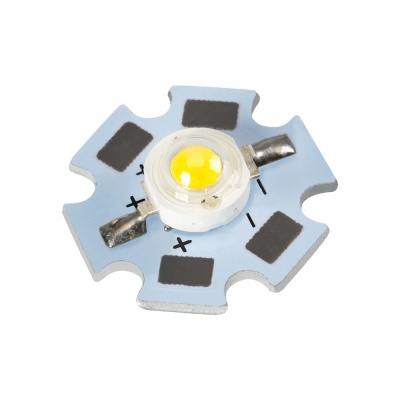 Arlight Мощный светодиод ARPL-Star-1W-BCA Warm White (STAR type) 