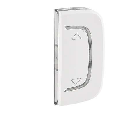 Legrand Valena ALLURE Белый MyHome Накладка мех. BUS/SCS.С сим-м "Вверх-вниз".1 мод.Уст. спр или сл 755453 