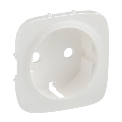 Legrand Valena ALLURE Жемчуг Накладка розетки с/з с зажимами 6 кв.мм 755259 