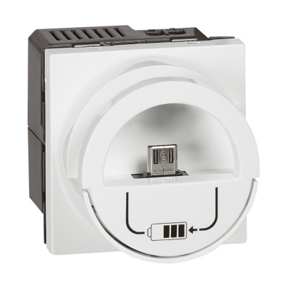 Legrand Mosaic Док-станция microUSB 