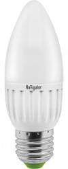 Лампа светодиодная LED 5вт 220в E27 теплый мат.свеча Navigator 94481 NLL-P-C37 