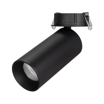 Arlight Светильник SP-POLO-BUILT-R65-8W Warm3000 (BK-BK, 40 deg) (IP20 Металл, 3 года) 
