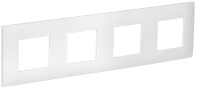 SKANDY Белый Рамка 4-местная SK-F04W SK-M42-K01 IEK 