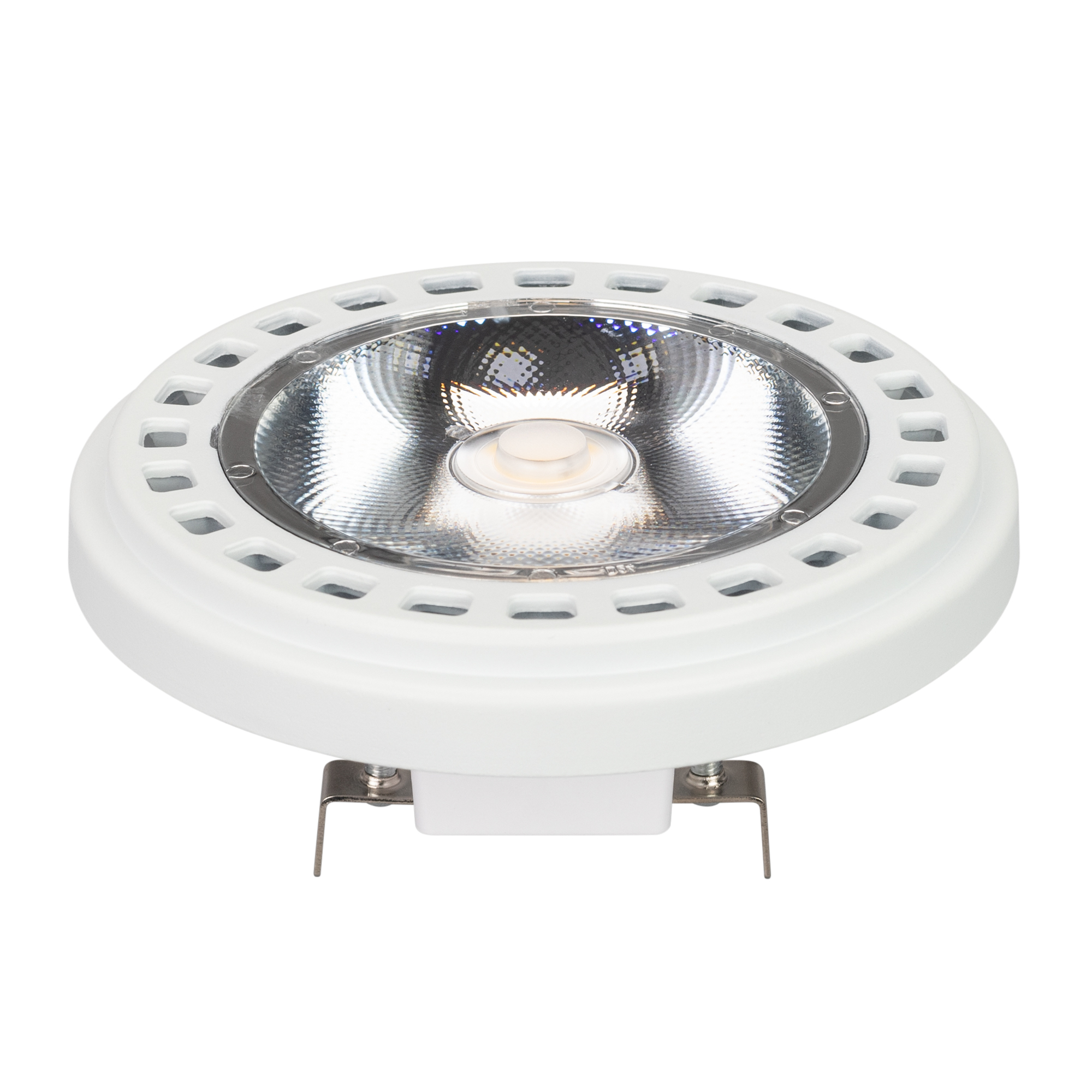 Arlight Лампа AR111-UNIT-G53-15W- Warm3000 (WH, 24 deg, 12V) (Металл)