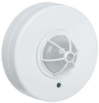 IEK Датчик движения ДД 024 белый, макс. нагрузка 1100Вт, угол обзора 120-360гра, дальность 6м, IP33 LDD11-024-1100-001 