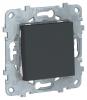 UNICA NEW ПЕРЕКЛЮЧАТЕЛЬ одноклавишный 10A 250В АНТРАЦИТ NU520354 Schneider Electric 
