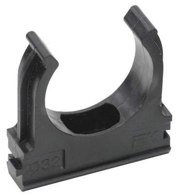 IEK Держатель с защёлкой CF32 черный 