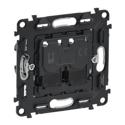 Legrand Valena Мех IN'MATIC Розетка 2-ая комп, RJ45, кат.6 STP 