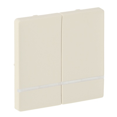 Legrand Valena LIFE Слоновая кость MyHome Play Zigbee Накладка для радиоупр. устройства 2-кан ON-OFF 754779 