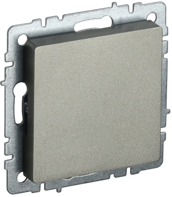 IEK BRITE BASE Шампань Заглушка c суппортом МЗ10-БрШ (BR-PL10-K37) 