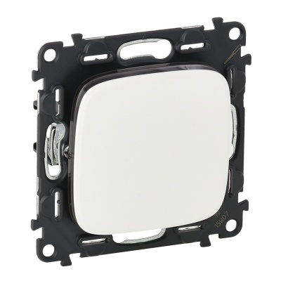 Legrand Valena ALLURE Белый Переключатель 1-клавишный 10А 250В 752706 