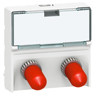 Legrand Mosaic Розетка вол-оптическая 2ST 