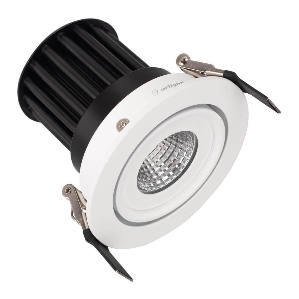 Arlight Светодиодный светильник LTD-95WH 9W Warm White 45deg (IP40 Металл, 3 года)