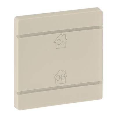 Legrand Valena LIFE Слоновая кость MyHome Накладка для мех. BUS/SCS.С символом "GEN-On-Off".2 модуля 755081 