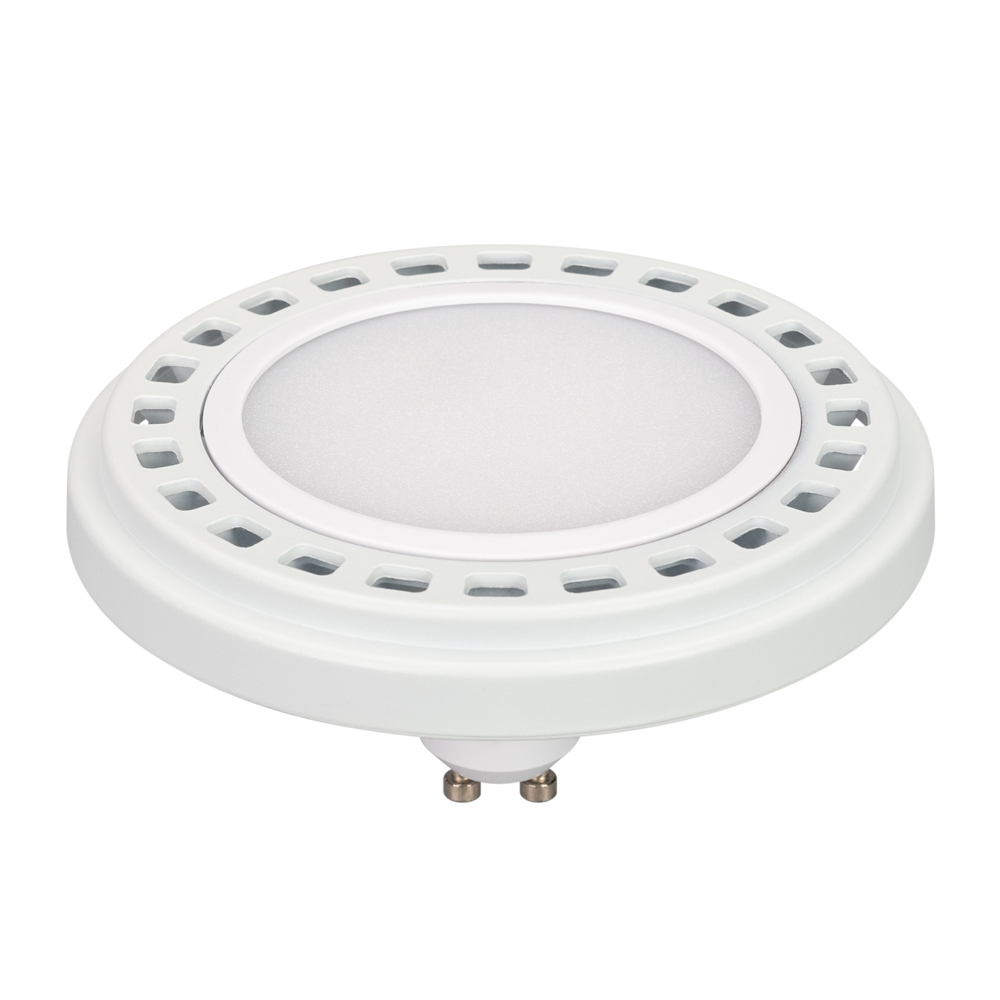 Arlight Лампа AR111-UNIT-GU10-15W-DIM Warm3000 (WH, 120 deg, 230V) (Металл)