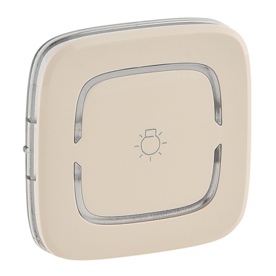 Legrand Valena ALLURE Слоновая кость MyHome Накладка для мех. BUS/SCS.С символом "Освещение".2 модуля 755383 