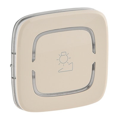 Legrand Valena ALLURE Слоновая кость Накладка для мех. BUS/SCS.С символом "Светорегулятор".2 модуля 755394 