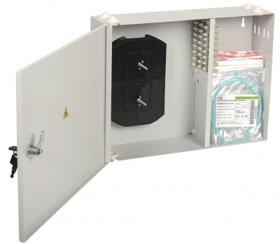 IEK ITK кросс наст. укомплектованный: SC (Simplex) 20шт; (OM2) FOBX24-N-20SCUS50 