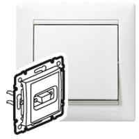 Legrand Valena Бел Розетка HD15 