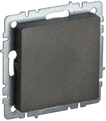 IEK BRITE BASE Бронза Заглушка c суппортом МЗ10-БрТБ (BR-PL10-K45) 
