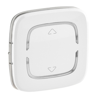 Legrand Valena ALLURE Белый MyHome Накладка механизма BUS/SCS.С символом "Вверх-вниз", 2 мод 755404 