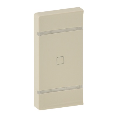 Legrand Valena LIFE Слоновая кость MyHome Накладка для мех. BUS/SCS.С сим-м "Стоп".1 мод.Уст. спр или сл 755341 