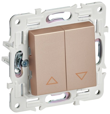 SKANDY Песочный Выключатель жалюзи 10А SK-V12Sa SK-V15-0-10-K98 IEK 