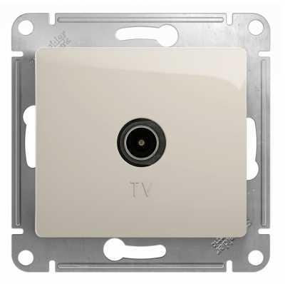 GLOSSA Молочная Розетка TV, механизм GSL000993 