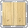 wessen 59 выключатель д/жалюзи б/рамки 2кл. (250в, 16а) сосна vs416-253-7-86 