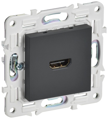 SKANDY Графит Розетка HDMI SK-H01G SK-H10-K53 IEK 