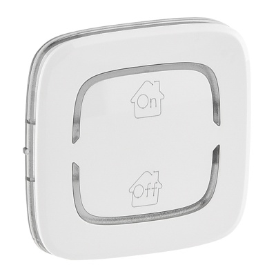 Legrand Valena ALLURE Белый MyHome Накладка механизма BUS/SCS.С символом "GEN-On-Off", 2 мод 755364 